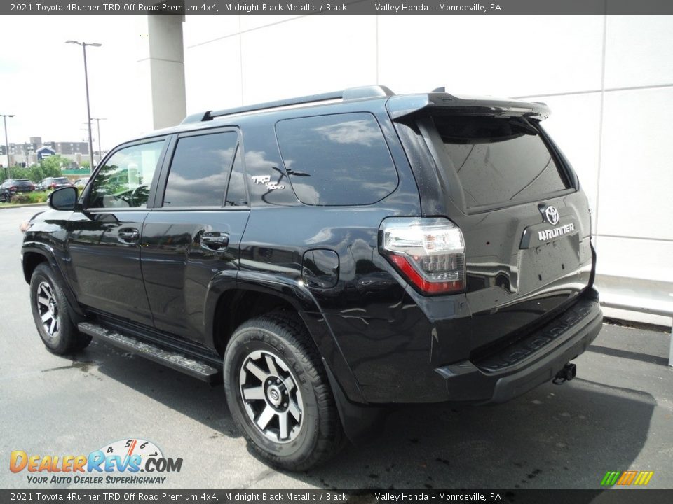 2021 Toyota 4Runner TRD Off Road Premium 4x4 Midnight Black Metallic / Black Photo #12