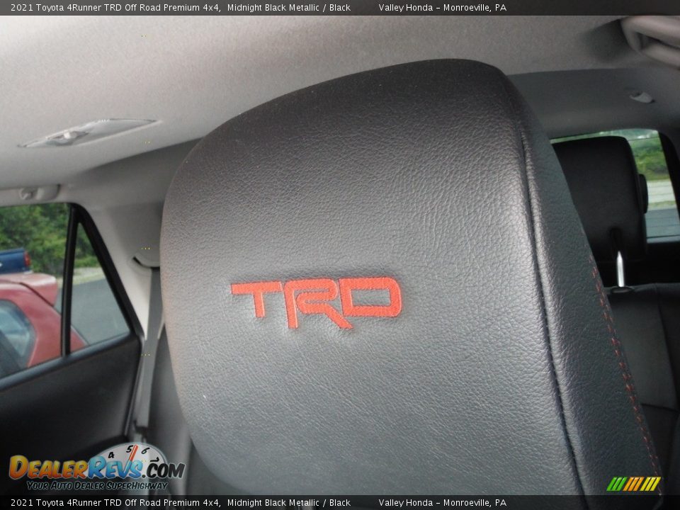 2021 Toyota 4Runner TRD Off Road Premium 4x4 Midnight Black Metallic / Black Photo #16