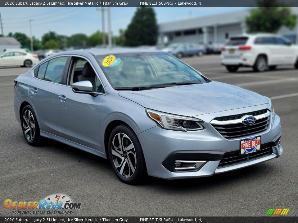 2020 Subaru Legacy 2.5i Limited Ice Silver Metallic / Titanium Gray Photo #17