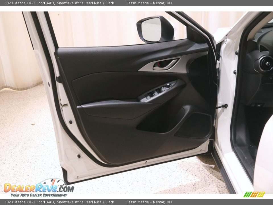 2021 Mazda CX-3 Sport AWD Snowflake White Pearl Mica / Black Photo #4