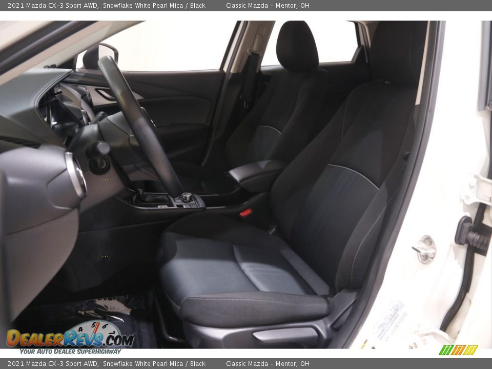 2021 Mazda CX-3 Sport AWD Snowflake White Pearl Mica / Black Photo #5