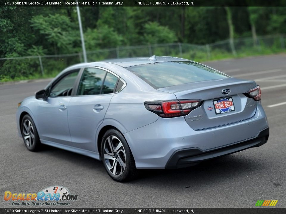 2020 Subaru Legacy 2.5i Limited Ice Silver Metallic / Titanium Gray Photo #19