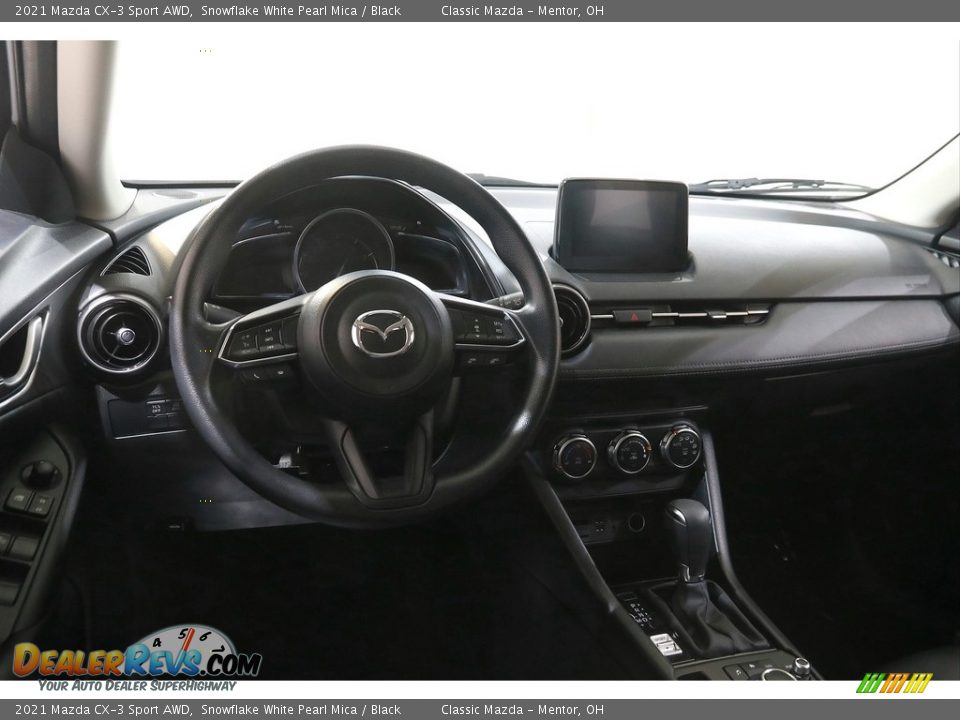 2021 Mazda CX-3 Sport AWD Snowflake White Pearl Mica / Black Photo #6