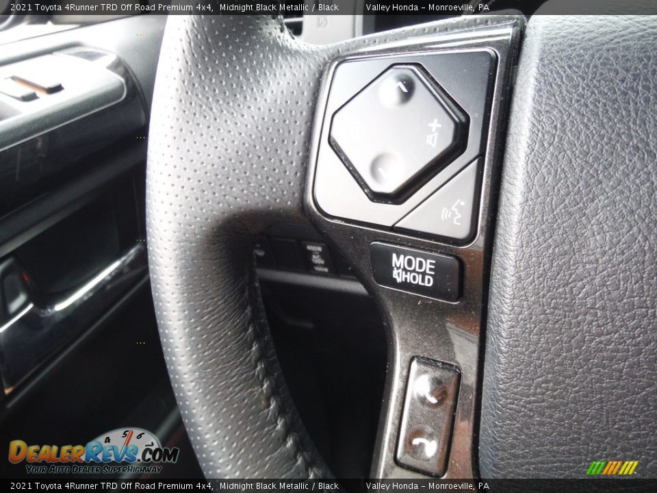 2021 Toyota 4Runner TRD Off Road Premium 4x4 Midnight Black Metallic / Black Photo #24
