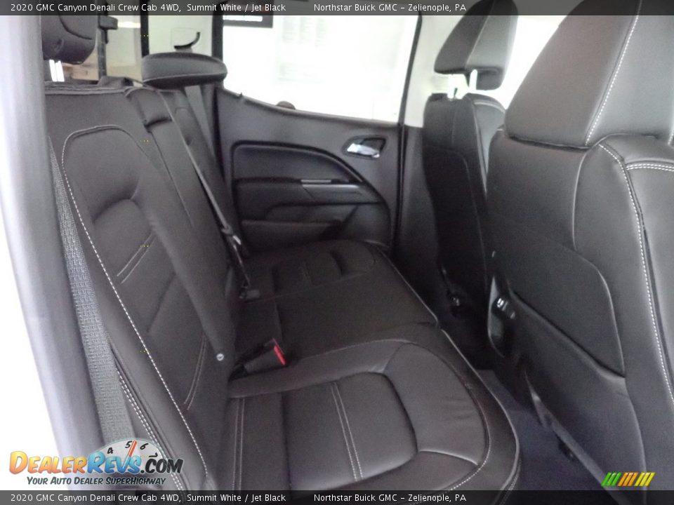 Rear Seat of 2020 GMC Canyon Denali Crew Cab 4WD Photo #15