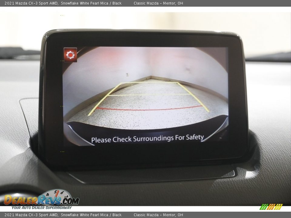 2021 Mazda CX-3 Sport AWD Snowflake White Pearl Mica / Black Photo #12