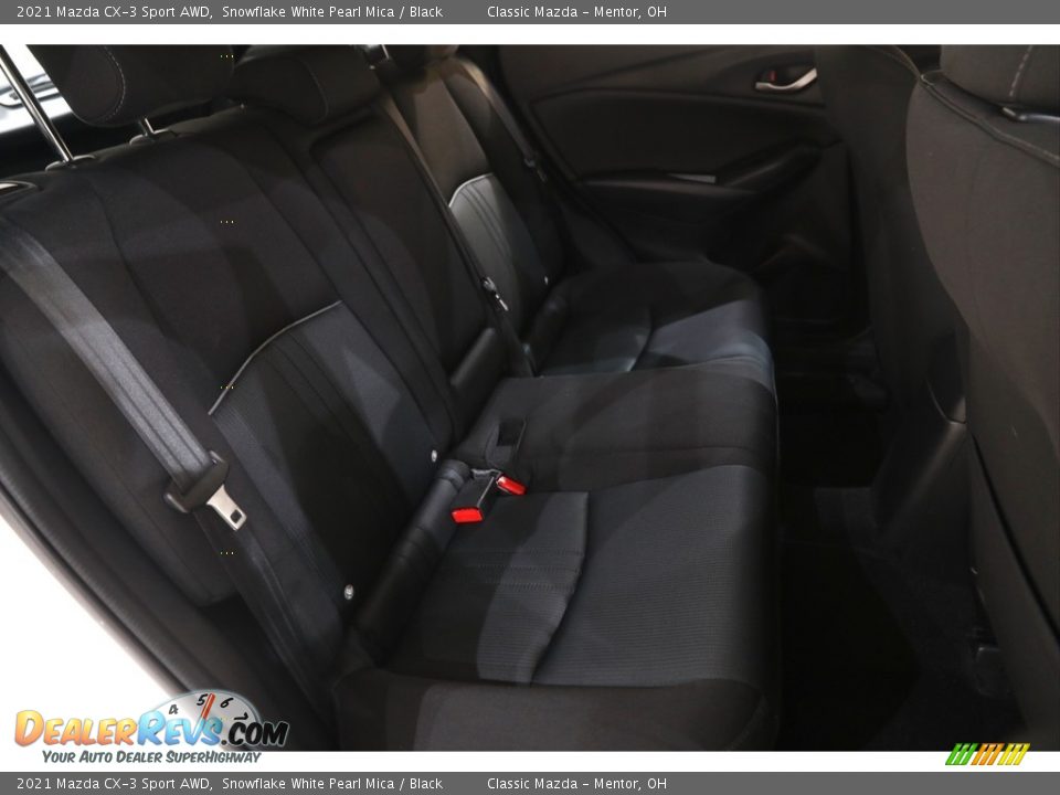 2021 Mazda CX-3 Sport AWD Snowflake White Pearl Mica / Black Photo #15