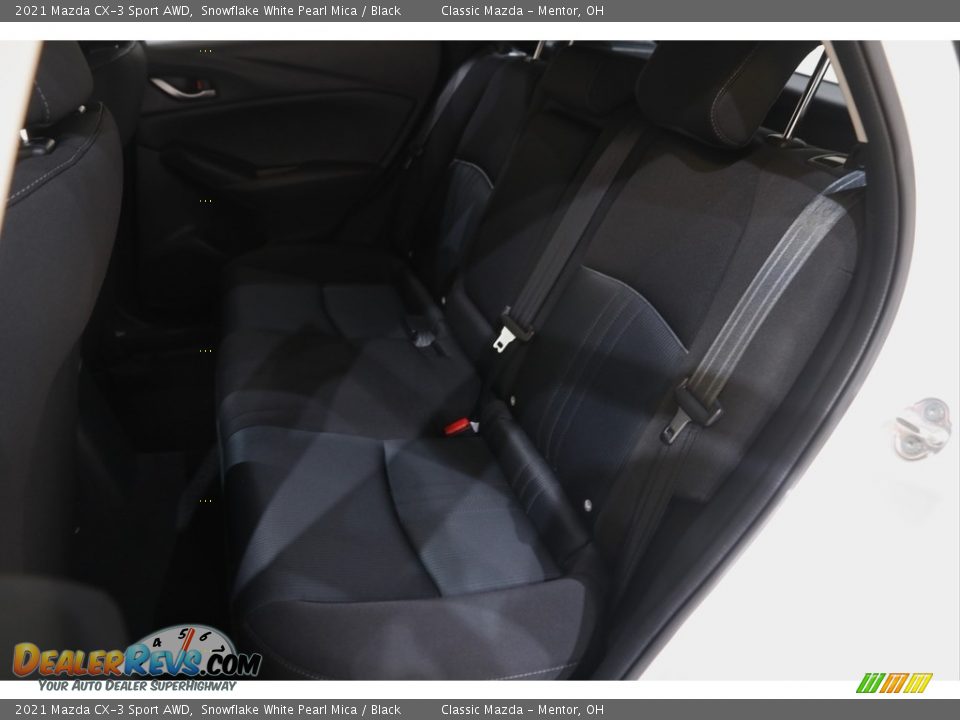 2021 Mazda CX-3 Sport AWD Snowflake White Pearl Mica / Black Photo #16