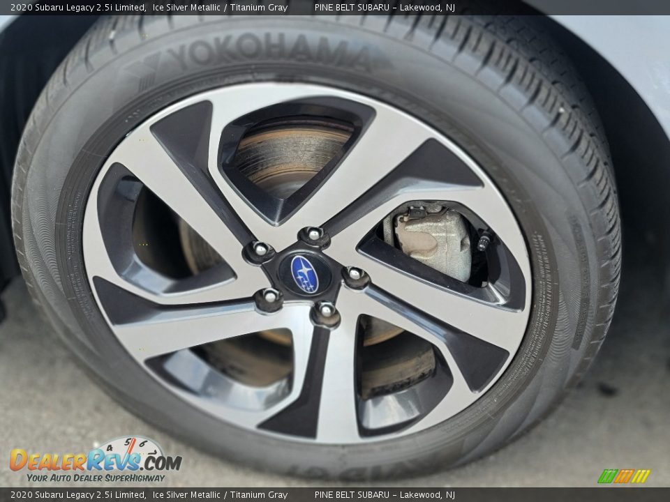2020 Subaru Legacy 2.5i Limited Ice Silver Metallic / Titanium Gray Photo #32