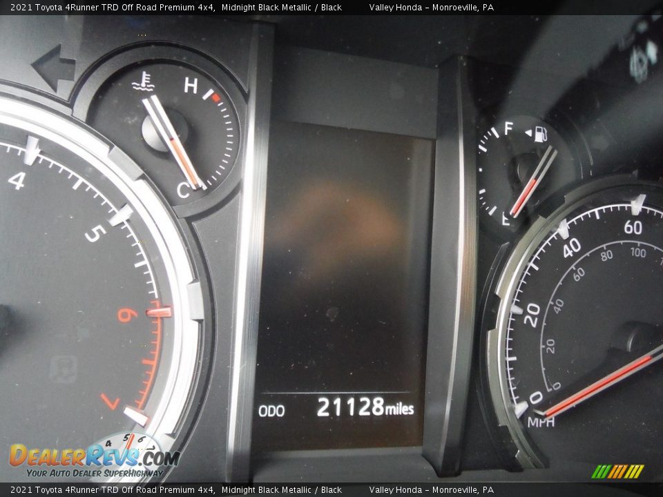 2021 Toyota 4Runner TRD Off Road Premium 4x4 Midnight Black Metallic / Black Photo #34