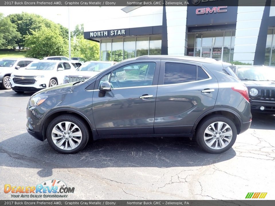 2017 Buick Encore Preferred AWD Graphite Gray Metallic / Ebony Photo #2