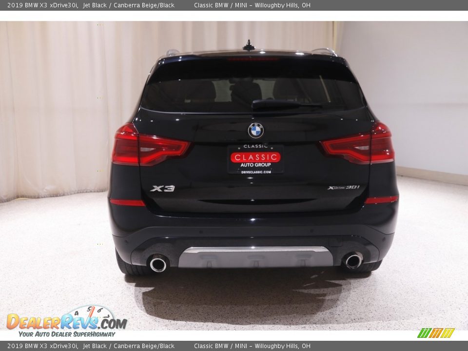 2019 BMW X3 xDrive30i Jet Black / Canberra Beige/Black Photo #20