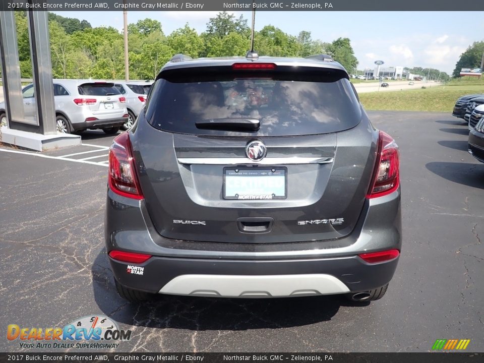 2017 Buick Encore Preferred AWD Graphite Gray Metallic / Ebony Photo #4