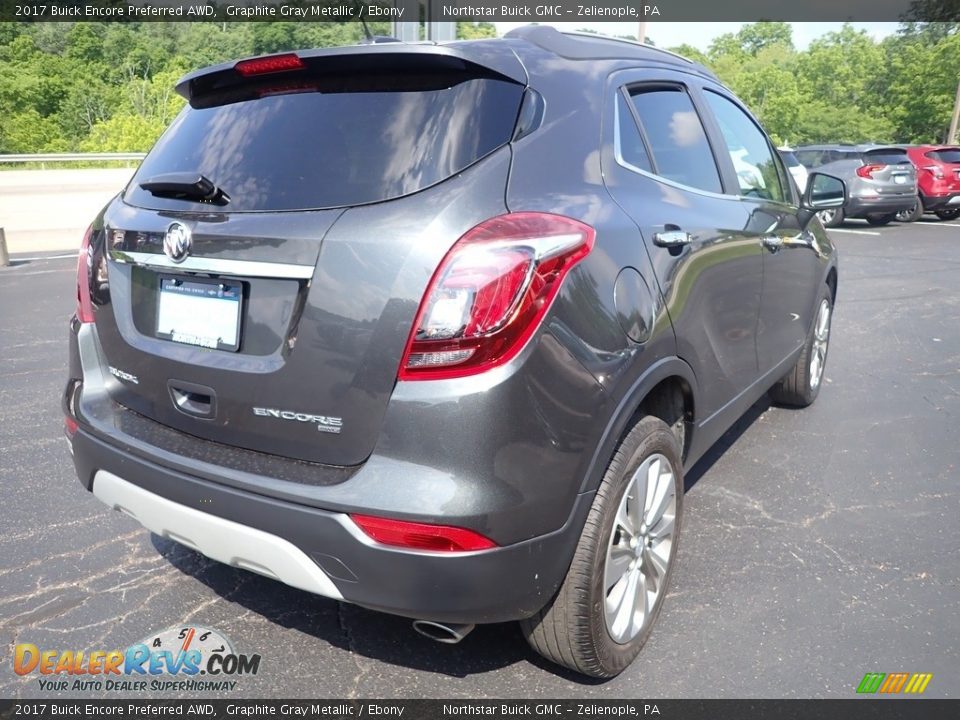 2017 Buick Encore Preferred AWD Graphite Gray Metallic / Ebony Photo #6