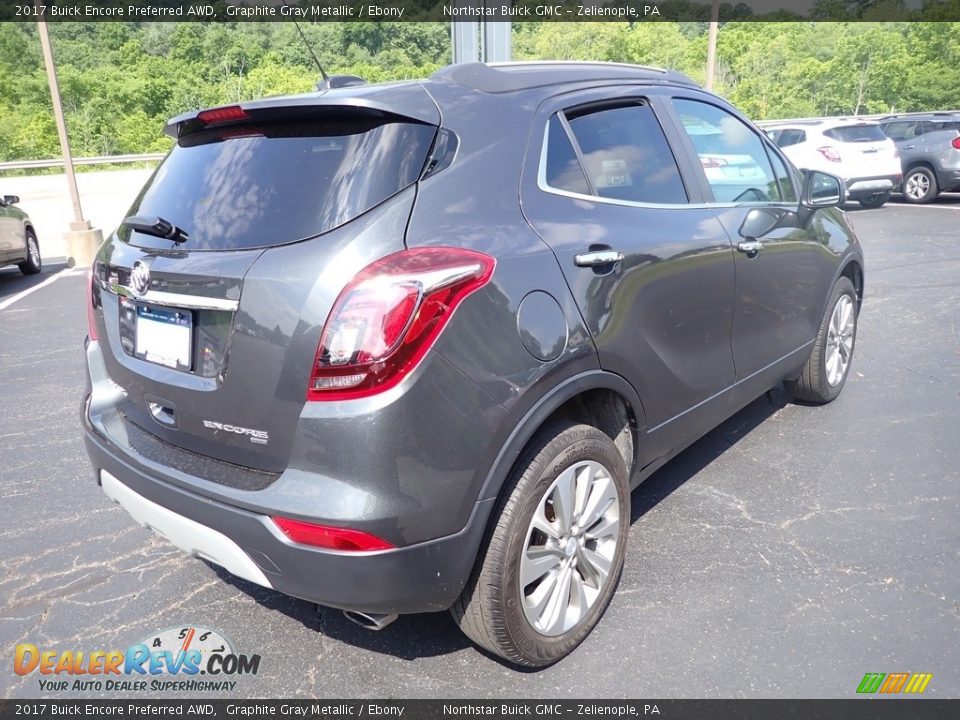 2017 Buick Encore Preferred AWD Graphite Gray Metallic / Ebony Photo #7