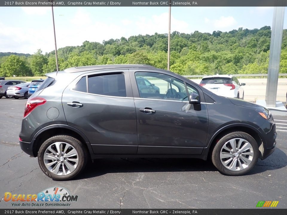 2017 Buick Encore Preferred AWD Graphite Gray Metallic / Ebony Photo #8