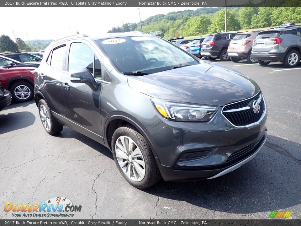 2017 Buick Encore Preferred AWD Graphite Gray Metallic / Ebony Photo #9