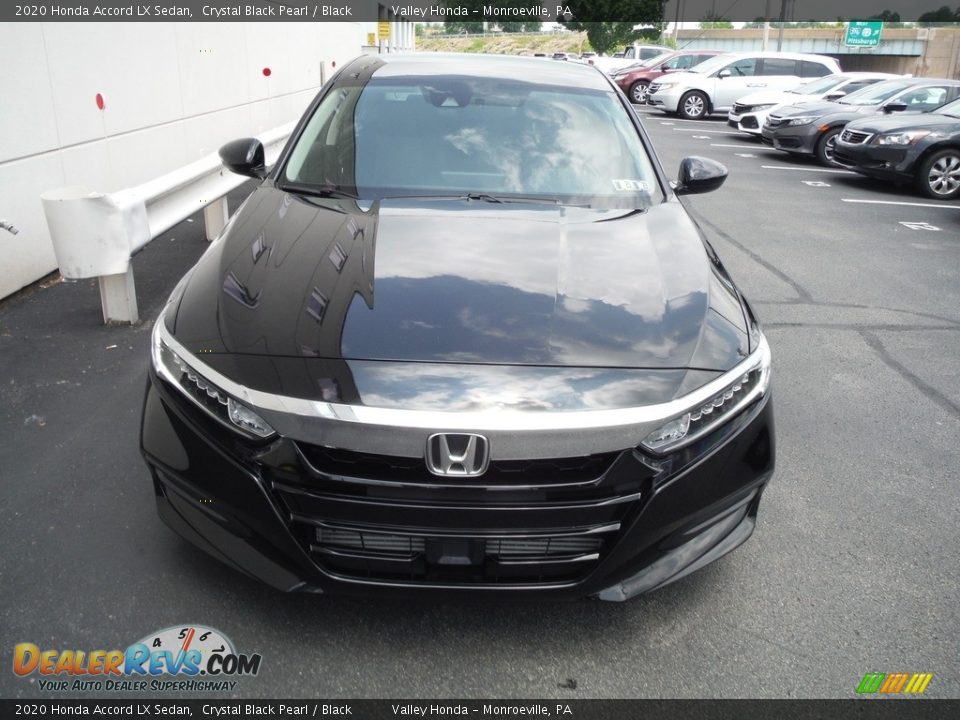 2020 Honda Accord LX Sedan Crystal Black Pearl / Black Photo #4