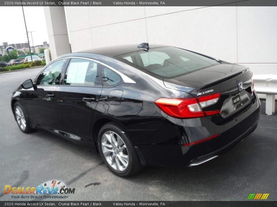 2020 Honda Accord LX Sedan Crystal Black Pearl / Black Photo #8