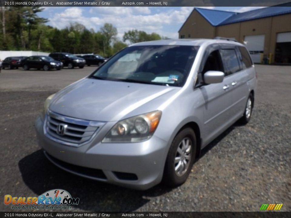 2010 Honda Odyssey EX-L Alabaster Silver Metallic / Gray Photo #1