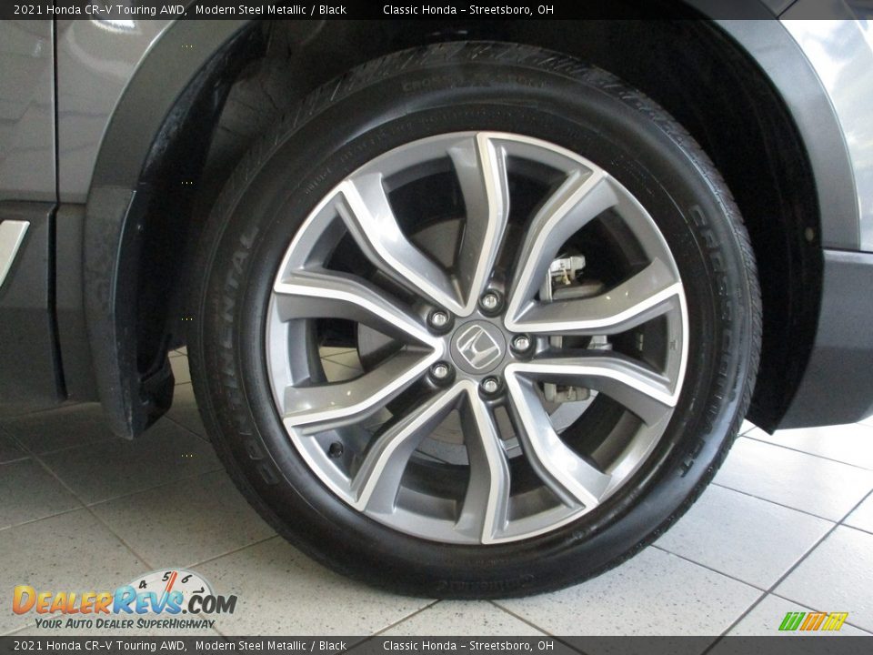 2021 Honda CR-V Touring AWD Modern Steel Metallic / Black Photo #5
