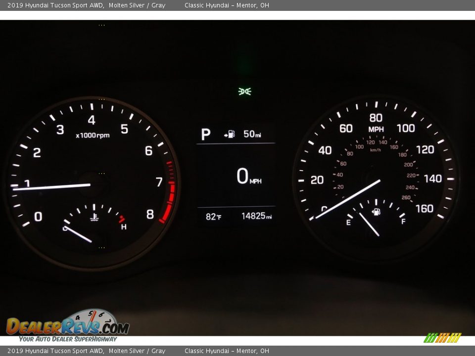 2019 Hyundai Tucson Sport AWD Molten Silver / Gray Photo #8