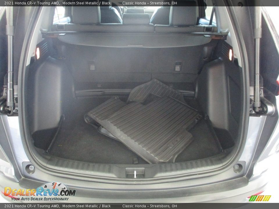 2021 Honda CR-V Touring AWD Modern Steel Metallic / Black Photo #13