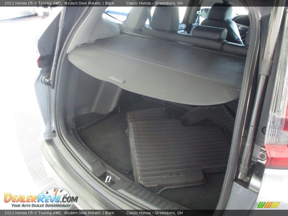 2021 Honda CR-V Touring AWD Modern Steel Metallic / Black Photo #14