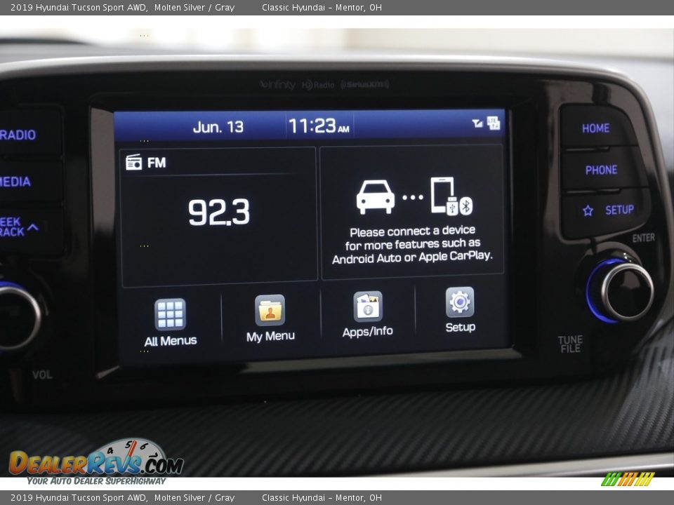 2019 Hyundai Tucson Sport AWD Molten Silver / Gray Photo #10