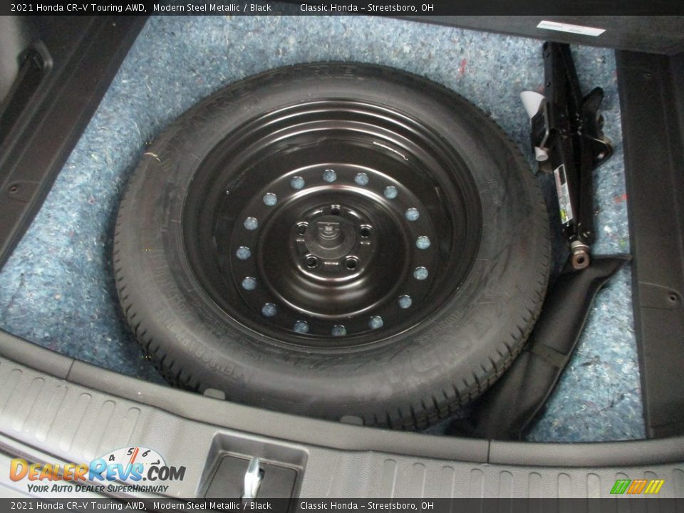 2021 Honda CR-V Touring AWD Modern Steel Metallic / Black Photo #15