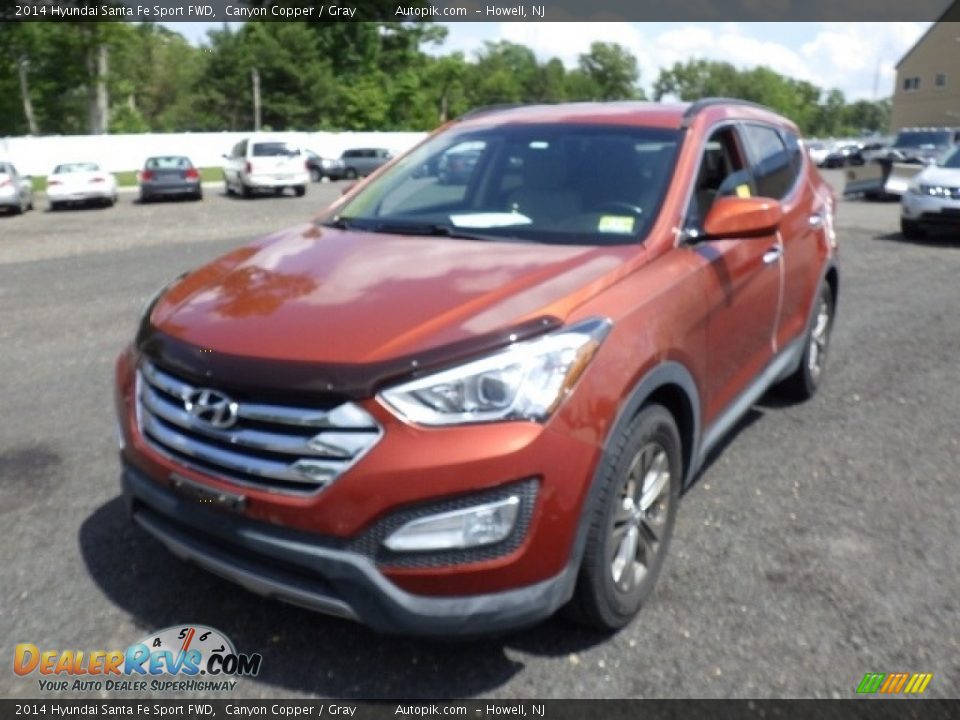 2014 Hyundai Santa Fe Sport FWD Canyon Copper / Gray Photo #1