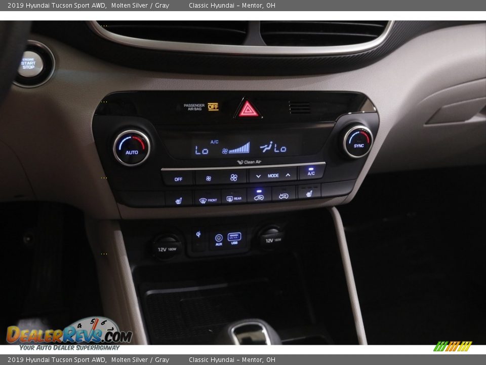 2019 Hyundai Tucson Sport AWD Molten Silver / Gray Photo #12