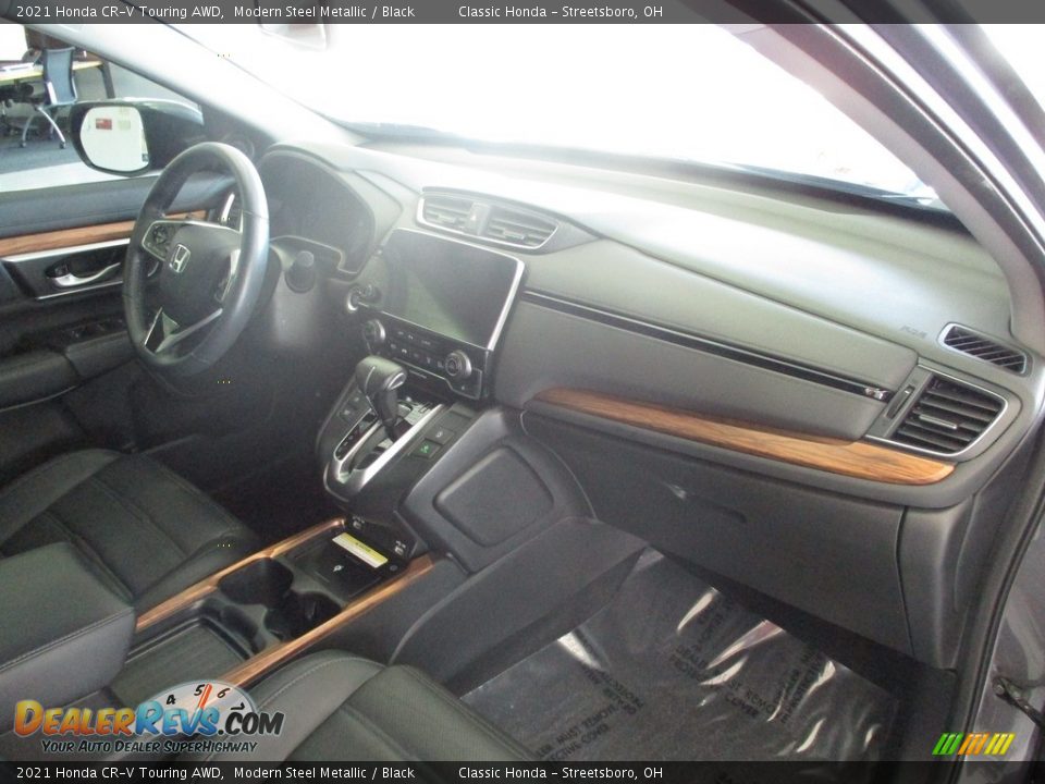 2021 Honda CR-V Touring AWD Modern Steel Metallic / Black Photo #20