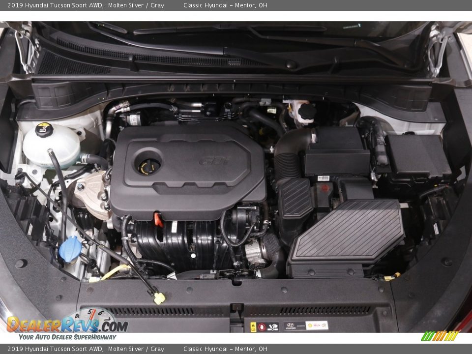 2019 Hyundai Tucson Sport AWD Molten Silver / Gray Photo #18