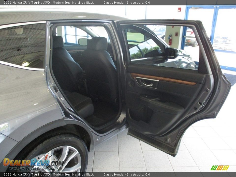 2021 Honda CR-V Touring AWD Modern Steel Metallic / Black Photo #21