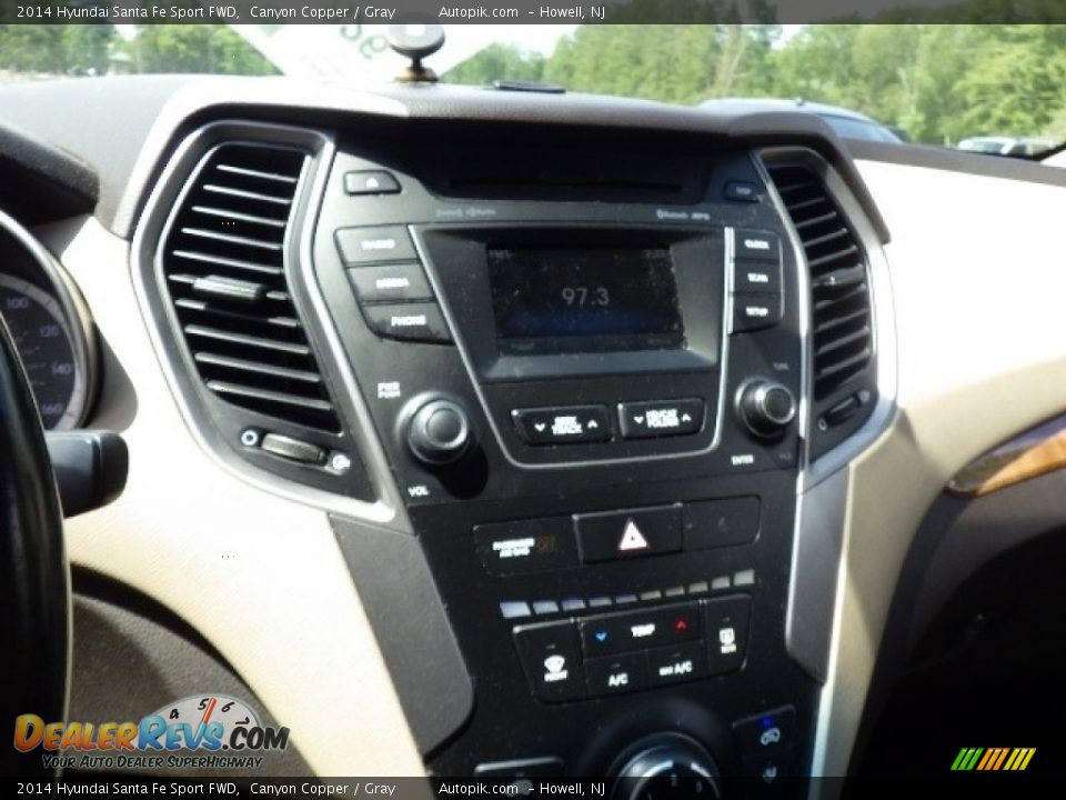 2014 Hyundai Santa Fe Sport FWD Canyon Copper / Gray Photo #10