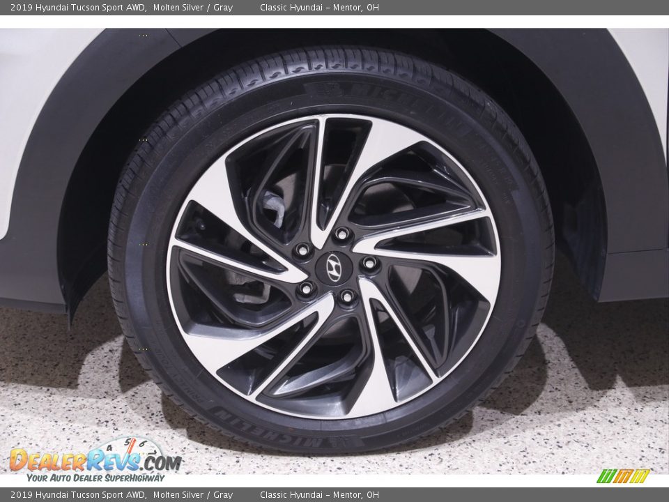 2019 Hyundai Tucson Sport AWD Molten Silver / Gray Photo #19