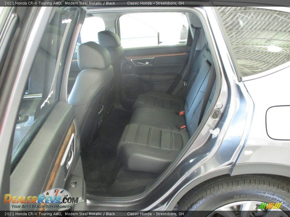 2021 Honda CR-V Touring AWD Modern Steel Metallic / Black Photo #25