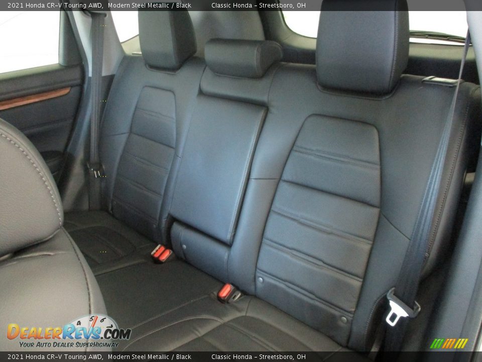 2021 Honda CR-V Touring AWD Modern Steel Metallic / Black Photo #26