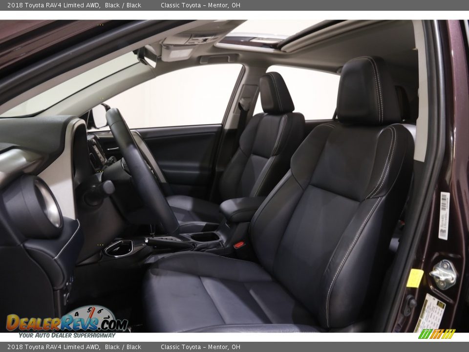 2018 Toyota RAV4 Limited AWD Black / Black Photo #5