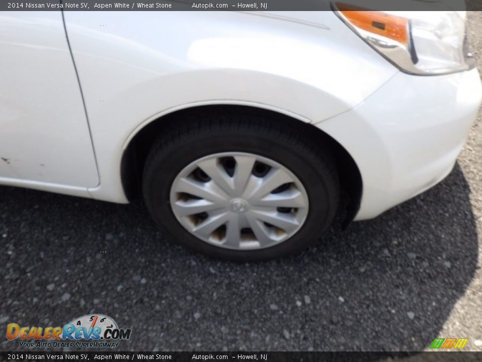 2014 Nissan Versa Note SV Aspen White / Wheat Stone Photo #14