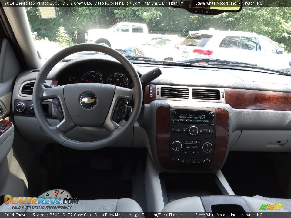 Dashboard of 2014 Chevrolet Silverado 2500HD LTZ Crew Cab Photo #13