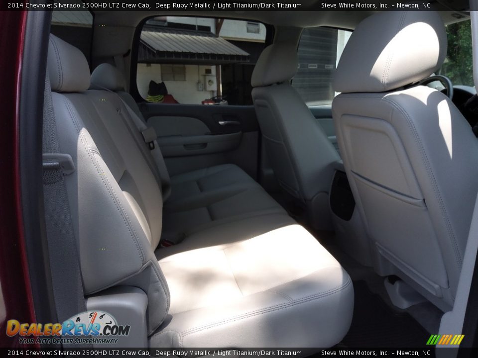 2014 Chevrolet Silverado 2500HD LTZ Crew Cab Deep Ruby Metallic / Light Titanium/Dark Titanium Photo #15