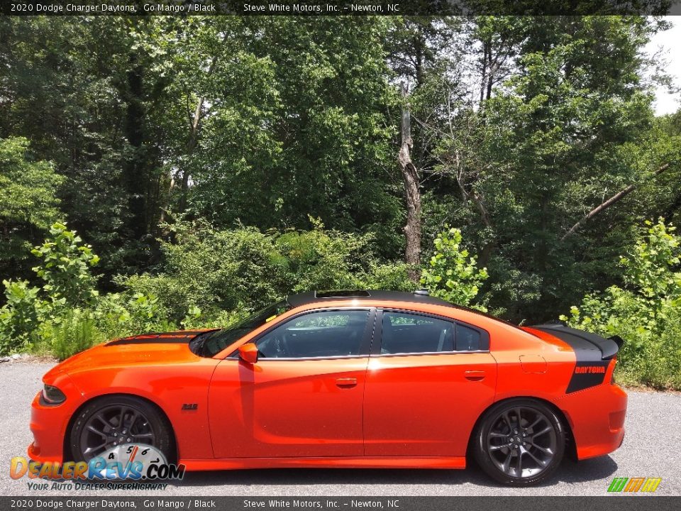 2020 Dodge Charger Daytona Go Mango / Black Photo #1