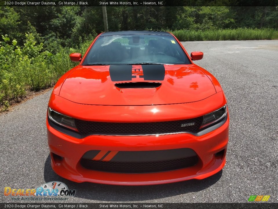 2020 Dodge Charger Daytona Go Mango / Black Photo #4