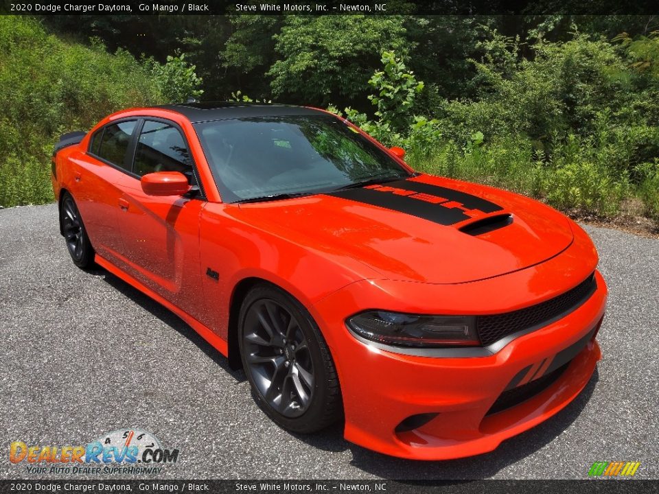 2020 Dodge Charger Daytona Go Mango / Black Photo #5