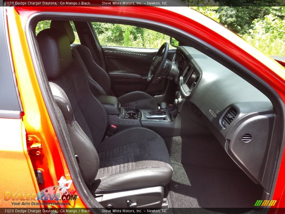 2020 Dodge Charger Daytona Go Mango / Black Photo #19