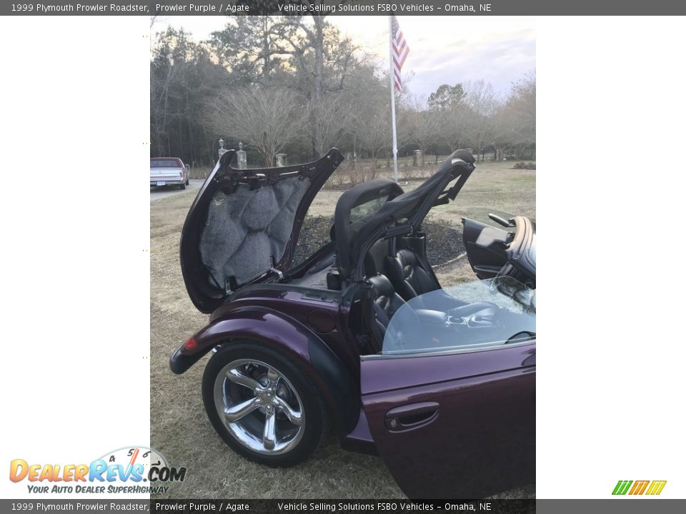 1999 Plymouth Prowler Roadster Prowler Purple / Agate Photo #7