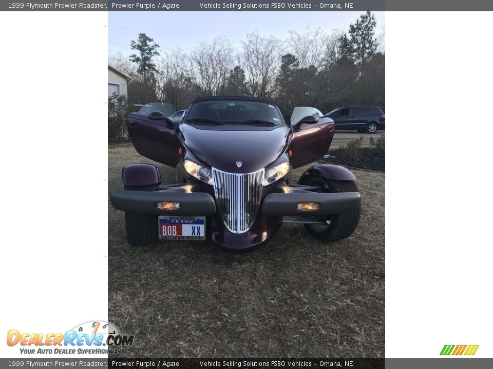 1999 Plymouth Prowler Roadster Prowler Purple / Agate Photo #8