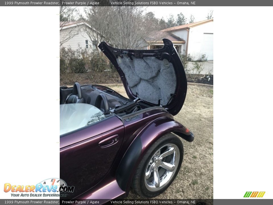 1999 Plymouth Prowler Roadster Prowler Purple / Agate Photo #9